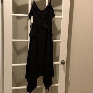 Black cocktail dress